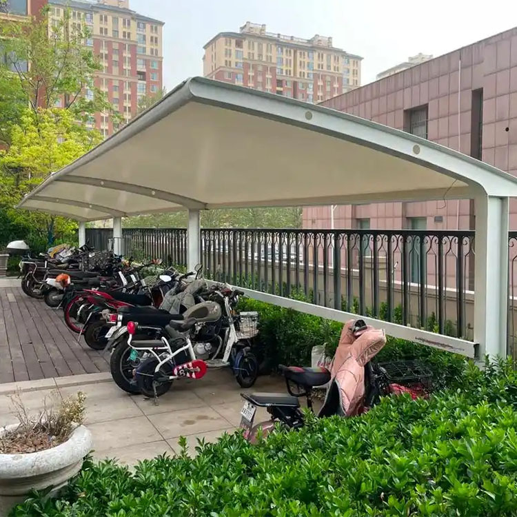 当涂县膜结构电动车棚